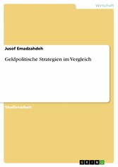 Geldpolitische Strategien im Vergleich