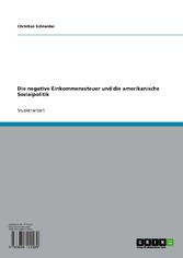 Die negative Einkommenssteuer und die amerikanische Sozialpolitik