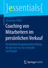 Coaching von Mitarbeitern im persönlichen Verkauf