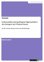 Lebenszyklus und pathogene Eigenschaften des Erregers der Cholera heute