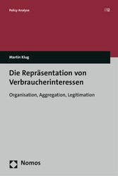 Die Repräsentation von Verbraucherinteressen