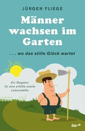 Männer wachsen im Garten