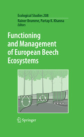 Functioning and Management of European Beech Ecosystems