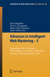 Advances in Intelligent Web Mastering - 3