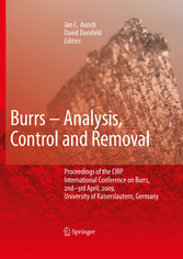 Burrs - Analysis, Control and Removal