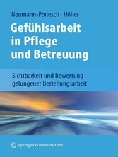 Gefühlsarbeit in Pflege und Betreuung