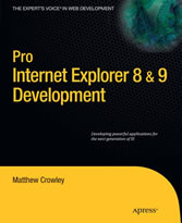 Pro Internet Explorer 8 & 9 Development