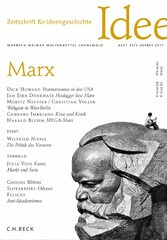 Zeitschrift für Ideengeschichte Heft XI/3 Herbst 2017