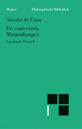 De coniecturis. Mutmaßungen