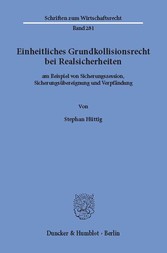 Einheitliches Grundkollisionsrecht bei Realsicherheiten