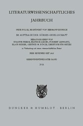 Literaturwissenschaftliches Jahrbuch.