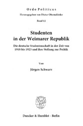 Studenten in der Weimarer Republik.