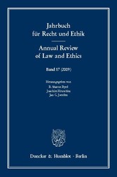 Jahrbuch für Recht und Ethik / Annual Review of Law and Ethics.