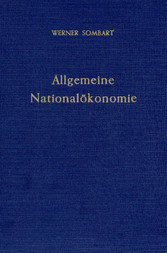 Allgemeine Nationalökonomie.