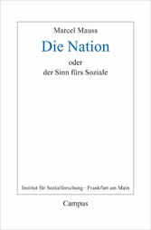 Die Nation oder Der Sinn fürs Soziale