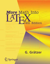 More Math Into LaTeX