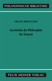 Geschichte der Philosophie der Neuzeit