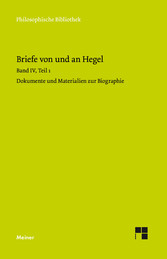 Briefe von und an Hegel. Band 4, Teil 1