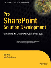 Pro SharePoint Solution Development