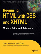 Beginning HTML with CSS and XHTML