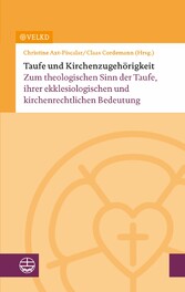 Taufe und Kirchenzugehörigkeit