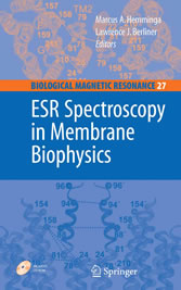 ESR Spectroscopy in Membrane Biophysics