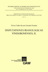 Disputationes Iranologicae Vindobonenses, II.