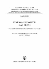 Eine Währung für das Reich