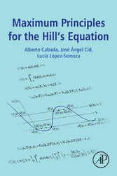 Maximum Principles for the Hill's Equation