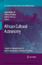 African Cultural Astronomy