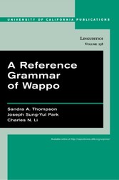 Reference Grammar of Wappo