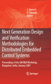 Next Generation Design and Verification Methodologies for Distributed Embedded Control Systems