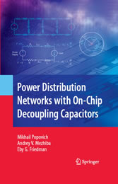 Power Distribution Networks with On-Chip Decoupling Capacitors