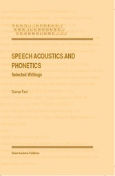 Speech Acoustics and Phonetics