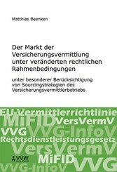 Der Markt der Versicherungsvermittlung unter veränderten rechtlichen Rahmenbedingungen