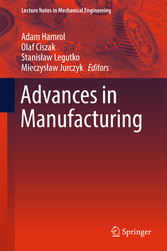 Advances in Manufacturing