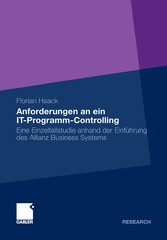 Anforderungen an ein IT-Programm-Controlling