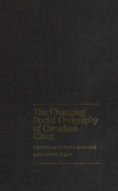 Changing Social Geography of Canadian Cities