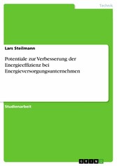 Potentiale zur Verbesserung der Energieeffizienz bei Energieversorgungsunternehmen