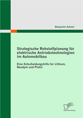 Strategische Rohstoffplanung für elektrische Antriebstechnologien im Automobilbau: Eine Entscheidungshilfe für Lithium, Neodym und Platin