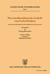 Das mittelhochdeutsche Gedicht vom Fuchs Reinhart