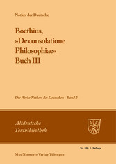 Boethius, »De consolatione Philosophiae«