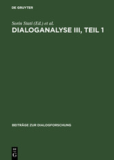 Dialoganalyse III, Teil 1