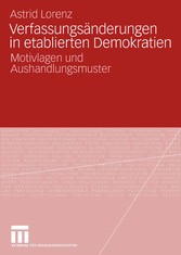 Verfassungsänderungen in etablierten Demokratien