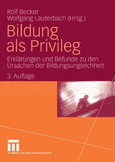 Bildung als Privileg