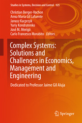 Complex Systems: Solutions and Challenges in Economics, Management and Engineering