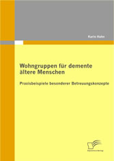 Wohngruppen für demente ältere Menschen