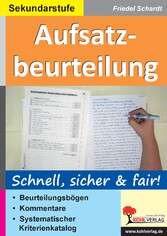 Aufsatzbeurteilung in der Sekundarstufe