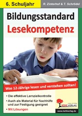 Bildungsstandard Lesekompetenz