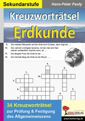 Kreuzworträtsel Erdkunde